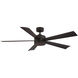 Wynd 60 inch Bronze Downrod Ceiling Fan in 3500K