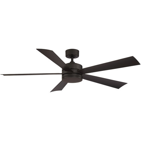 Wynd 60 inch Bronze Downrod Ceiling Fan in 2700K