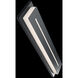 Midnight 1 Light 26 inch Black Outdoor Wall Light