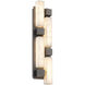 Voxxel LED 3.25 inch Antique Nickel ADA Wall Sconce Wall Light