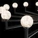 Glammis LED 33 inch Black Chandelier Ceiling Light