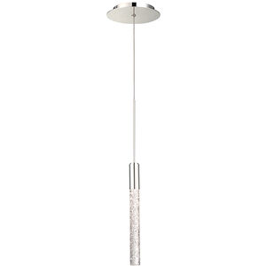 Modern Forms Magic LED 7 inch Polished Nickel Pendant Ceiling Light in 1, Round PD-35601-PN - Open Box