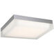 Matrix LED 12 inch Titanium Flush Mount Ceiling Light in 2700K, 12in.