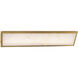 Lena LED 28 inch Aged Brass Bath Vanity & Wall Light