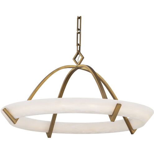 Copa LED 25.63 inch Aged Brass Indoor Hanging Lighting Ceiling Light