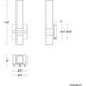 Cinaplex LED 4 inch Aged Brass ADA Wall Sconce Wall Light