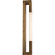 Ember Wall Sconce Wall Light in Aged Brass