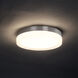 Circa LED 11 inch Titanium Flush Mount Ceiling Light in 3000K, 11in.