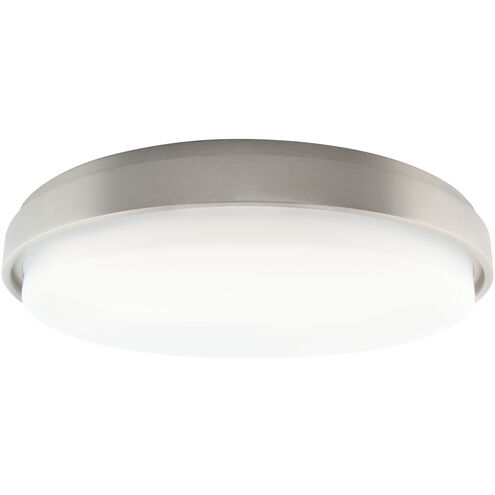 Zenith LED 15 inch Titanium Flush Mount Ceiling Light in 2700K, Does not have EM Backup Battery