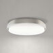 Zenith LED 15 inch Titanium Flush Mount Ceiling Light in 2700K, Does not have EM Backup Battery