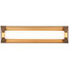 Swale Indoor Wall Lighting in 4000K, Aged Brass