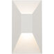 Maglev LED 5.5 inch White Outdoor Wall Light in 3500K