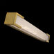 Frozen Zone LED 24 inch Aged Brass Bath Vanity & Wall Light