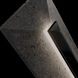 Bell Tower LED 28 inch Basalt Stone and Black Outdoor Wall Light