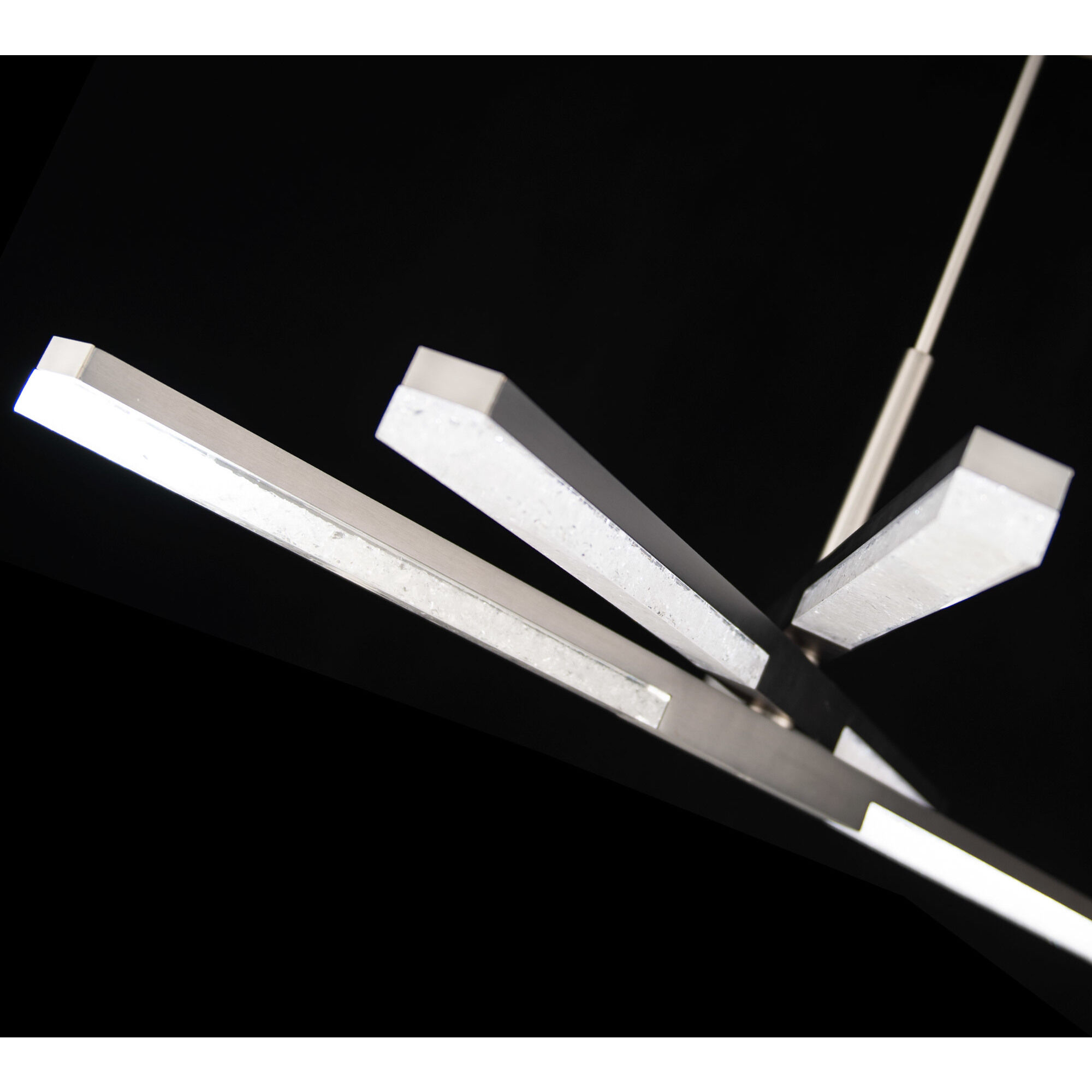 Minx LED 48 inch Antique Nickel Mini Pendant Ceiling Light in 3