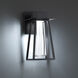 Avant Garde LED 16.75 inch Black Outdoor Wall Light in 17in.