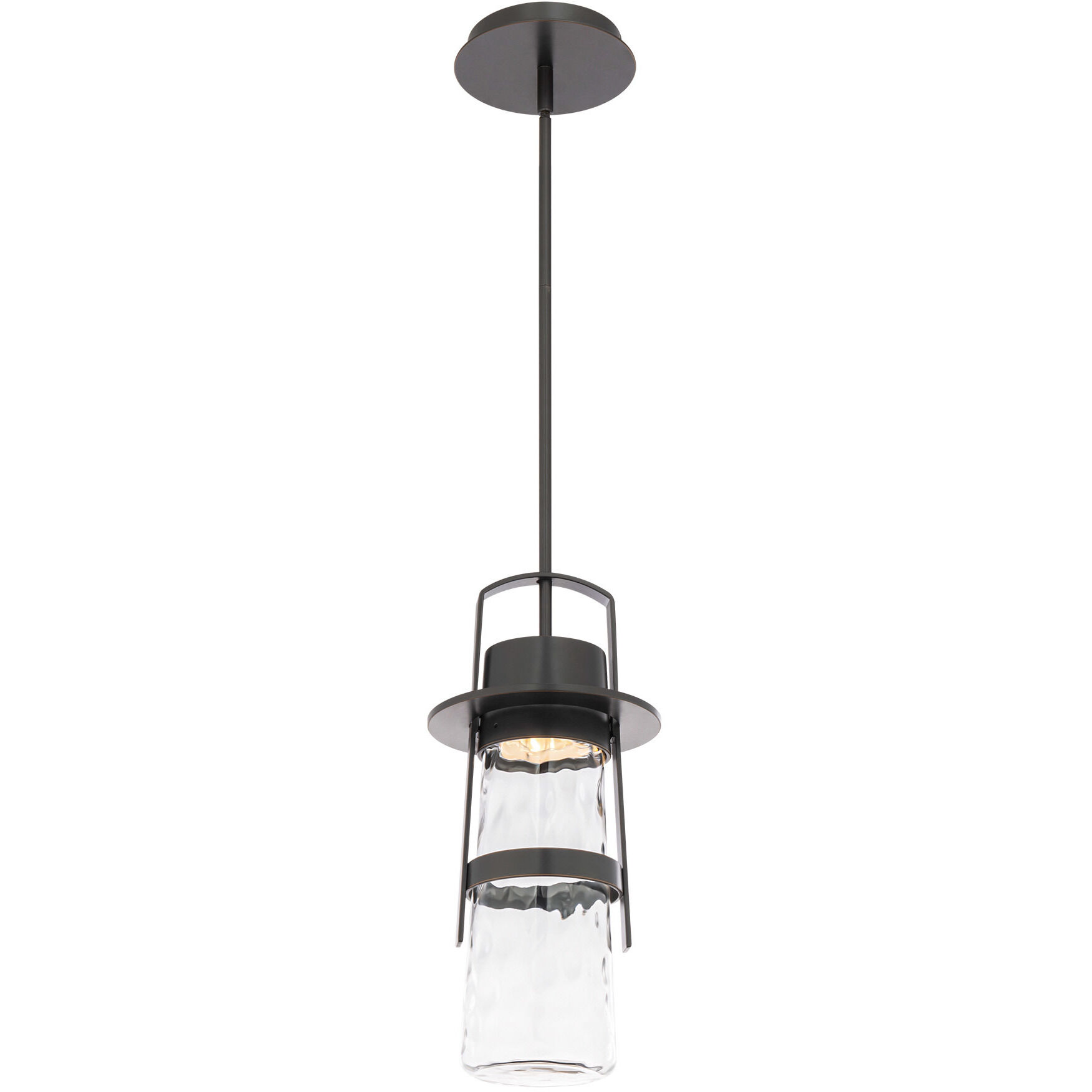 Balthus 1 Light 7 inch Oil Rubbed Bronze Outdoor Pendant