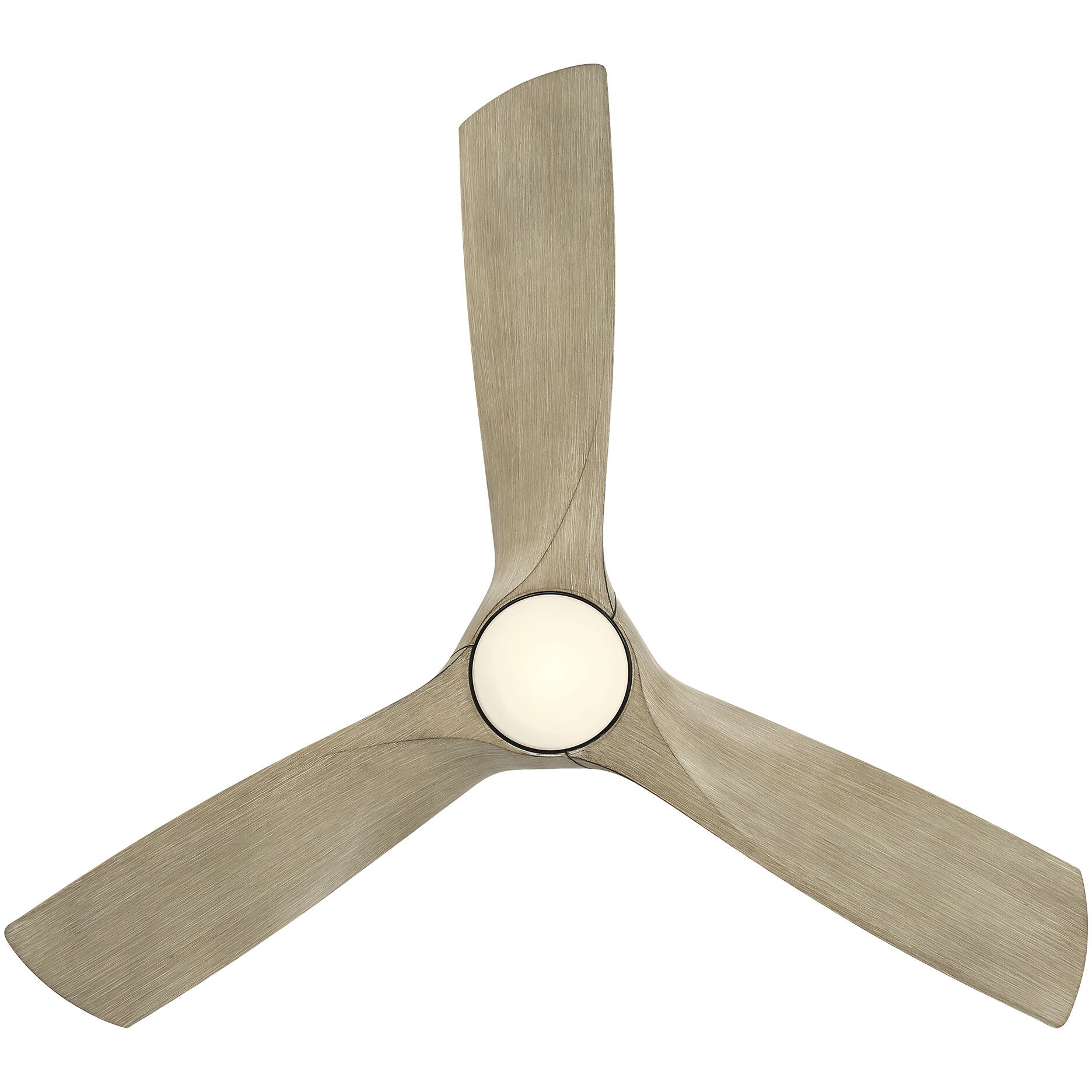 Zephyr 52 inch Bronze White Oak with White Oak Blades Ceiling Fan