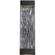 Fathom LED 16 inch Black Outdoor Wall Light in 16in.