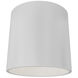Kube LED 3.5 inch White Outdoor Flush Mount