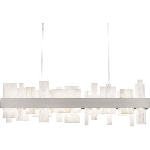 Acropolis LED 11 inch Brushed Nickel Chandelier Ceiling Light