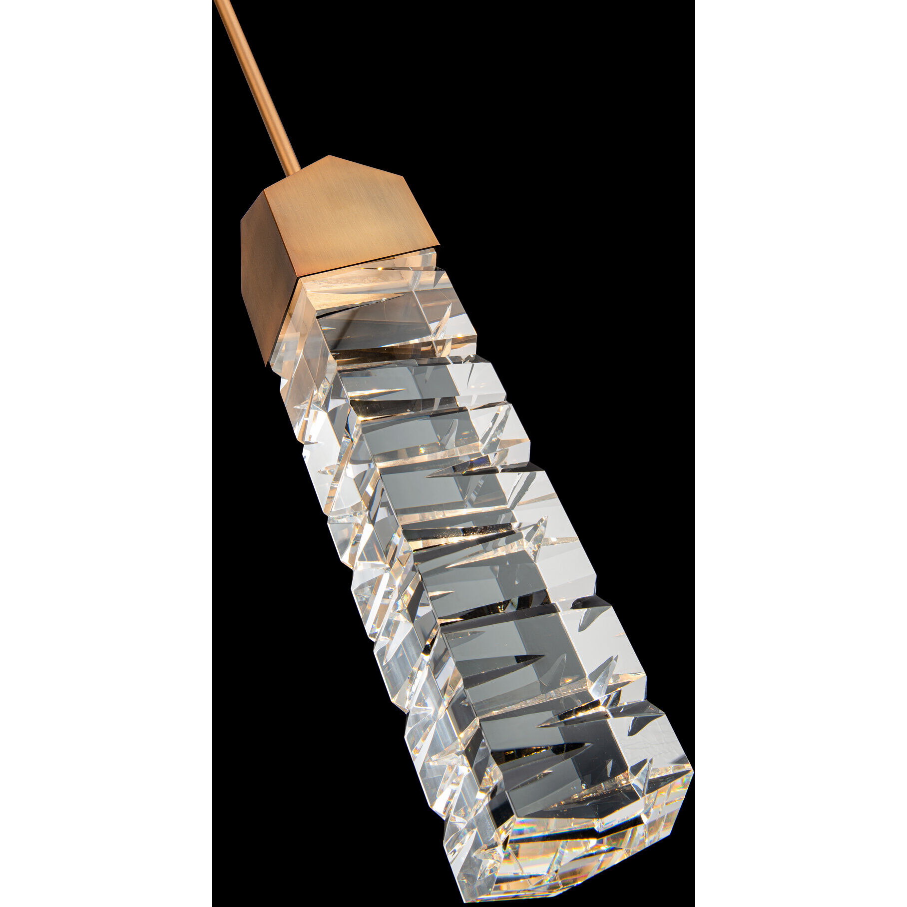 Juliet LED 15 inch Aged Brass Mini Pendant Ceiling Light