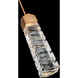 Juliet LED 15 inch Aged Brass Mini Pendant Ceiling Light
