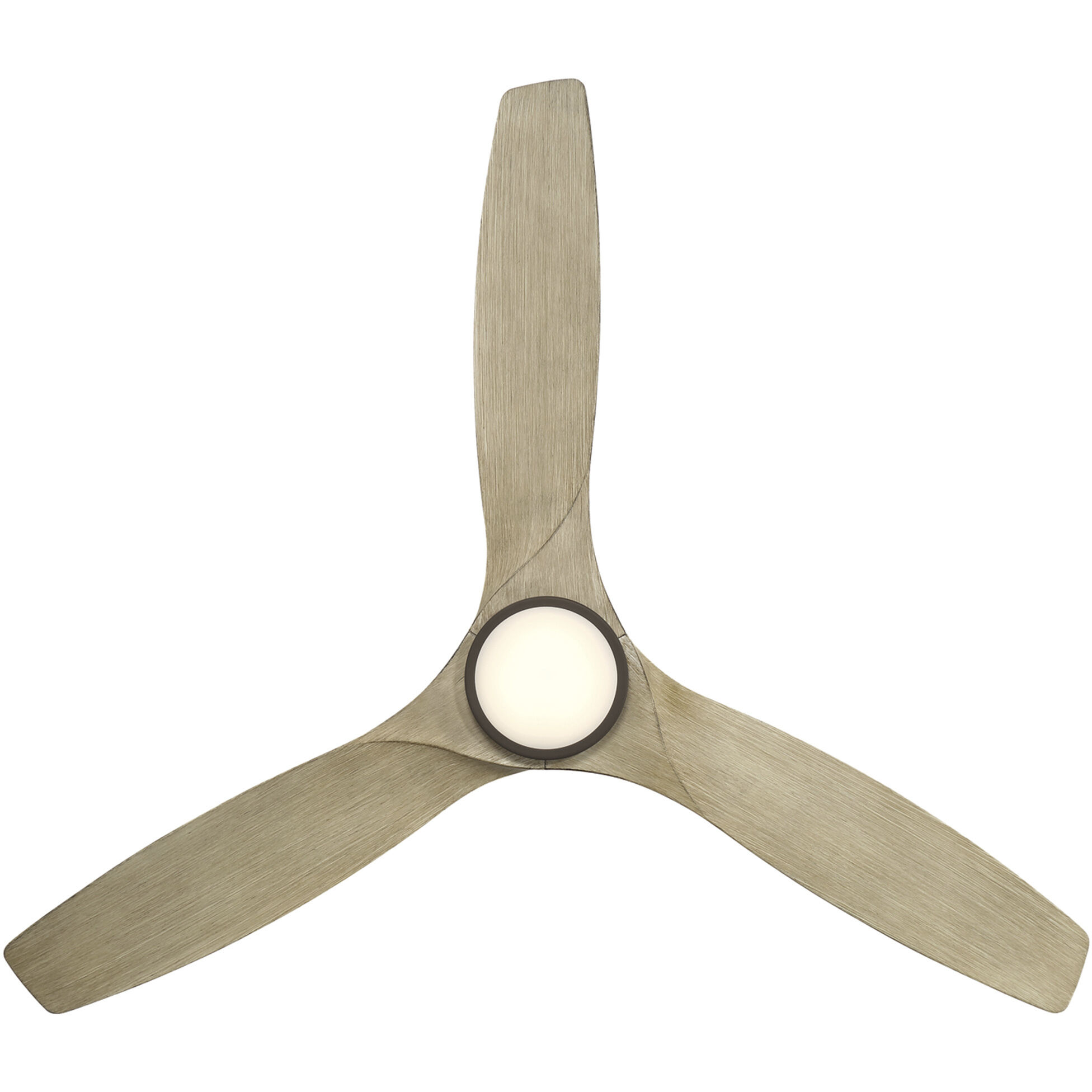 Skylark 54 inch Bronze White Oak with White Oak Blades Ceiling Fan