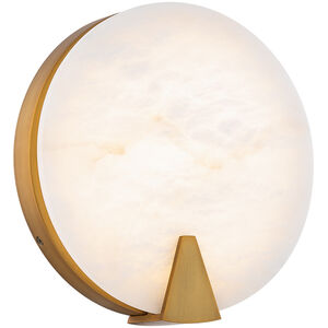 Ophelia 1 Light 2 inch Aged Brass ADA Wall Sconce Wall Light