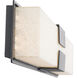 Vodka LED 37 inch Black Vanity Light Wall Light in 37in.