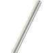 Julian Brushed Nickel Downrod