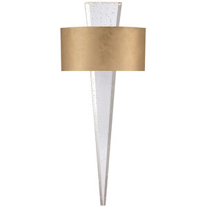 Palladian Wall Sconce Wall Light in 10in., Gold Leaf