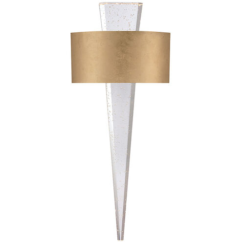 Palladian Wall Sconce Wall Light in 10in., Gold Leaf