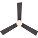 Axis 52 inch Bronze Downrod Ceiling Fan in 3000K, Smart Ceiling Fan
