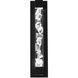 Terra 1 Light 20 inch Black Vanity Bath Light Wall Light