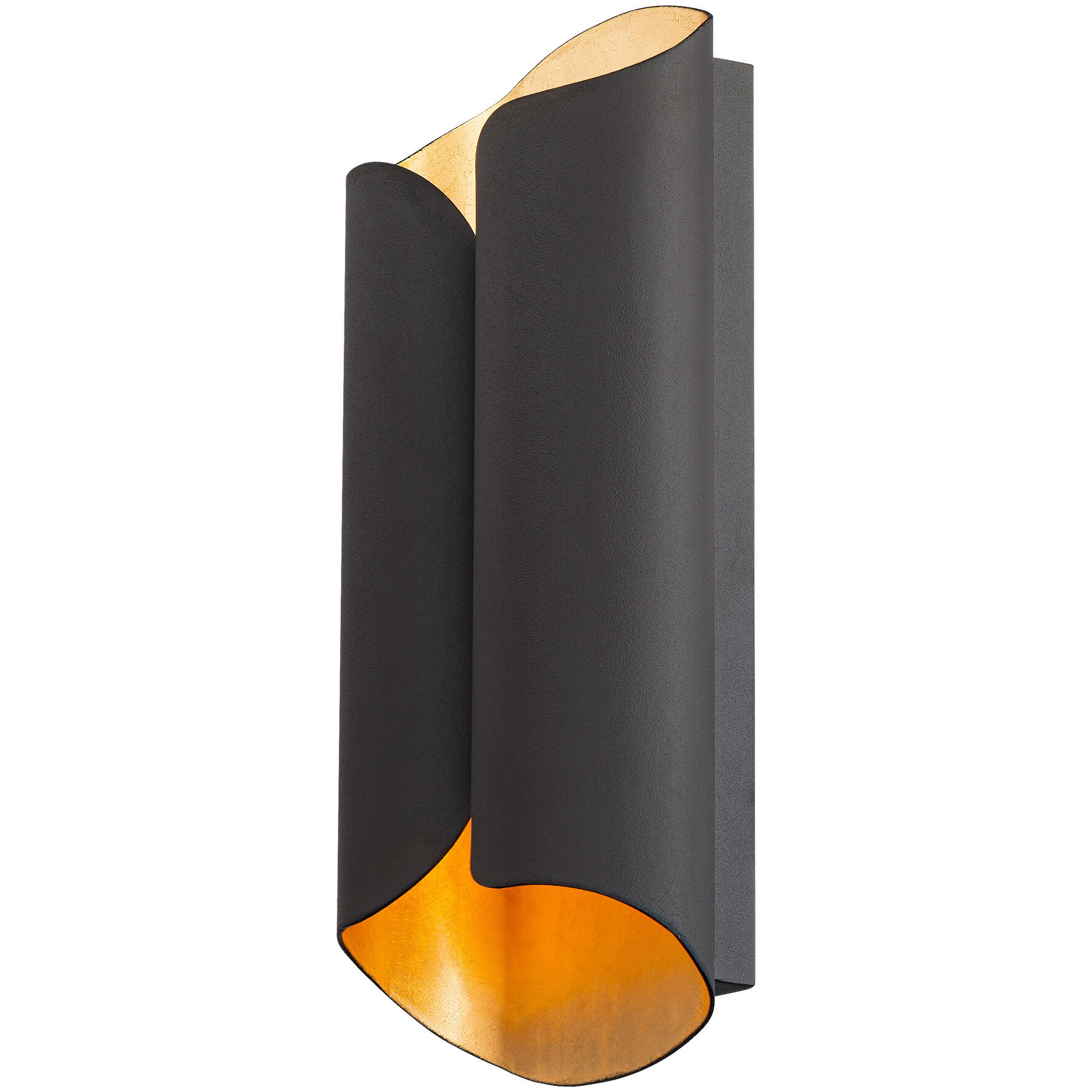 Opus LED 4 inch Bronze Gold Leaf ADA Wall Sconce Wall Light