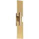 Amari 4 Light 3.5 inch Aged Brass ADA Wall Sconce Wall Light