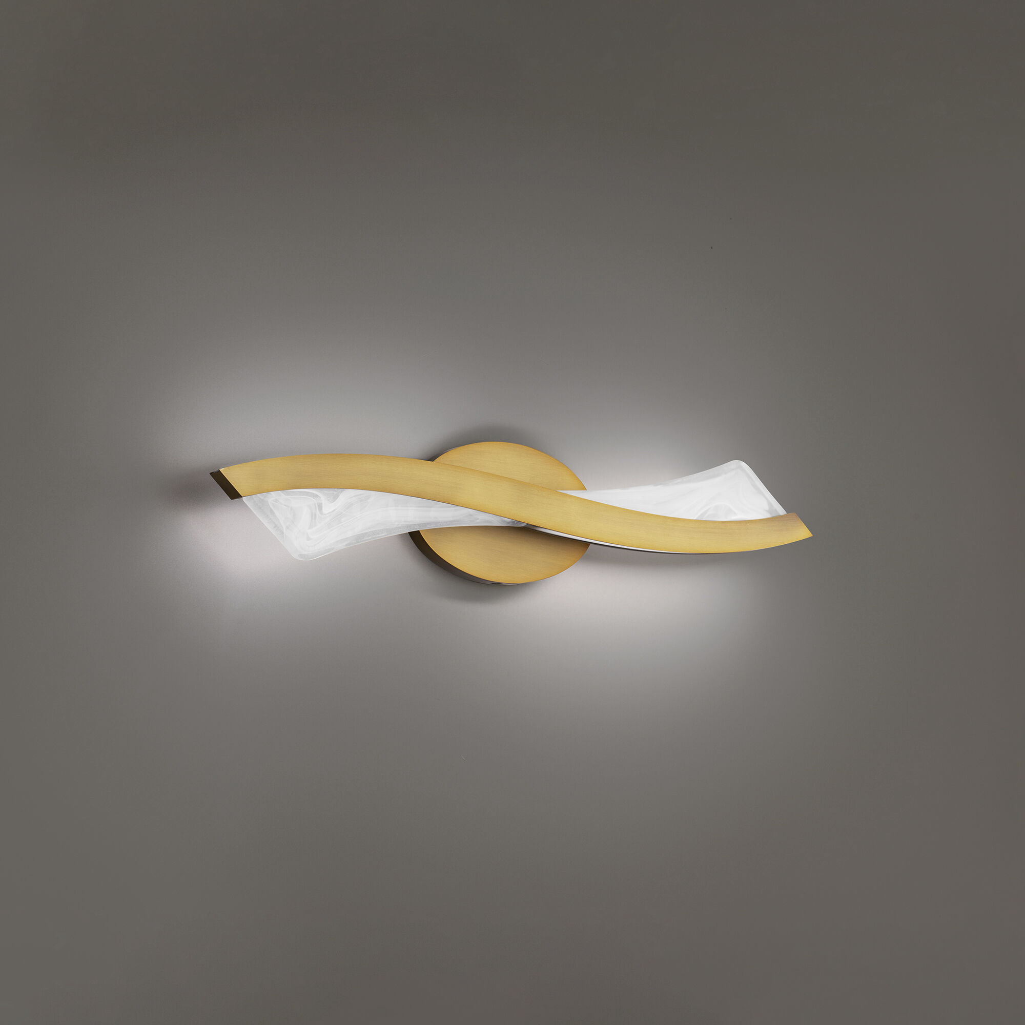 Ascot 1 Light 22 inch Aged Brass Bath Vanity Light Wall Light