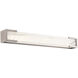 Frozen Zone LED 24 inch Brushed Nickel Bath Vanity & Wall Light