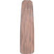 Mykonos 5 60 inch Oil Rubbed Bronze Barn Wood with Barn Wood Blades Downrod Ceiling Fan in 2700K