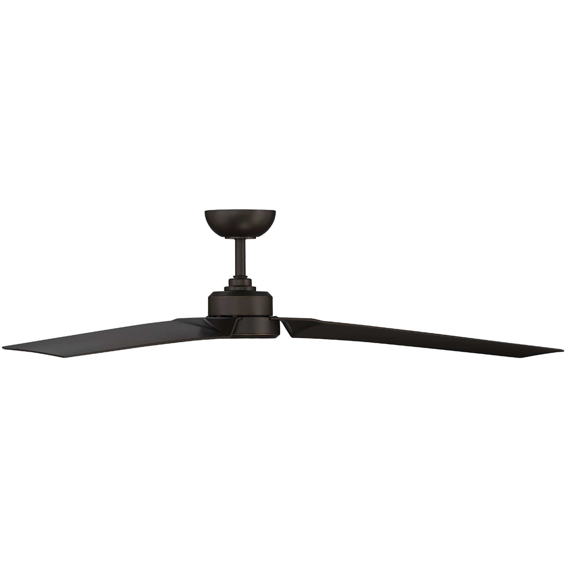 Roboto 62 inch Oil Rubbed Bronze Downrod Ceiling Fan