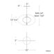 Echelon 1 Light 16 inch Aged Brass Pendant Ceiling Light