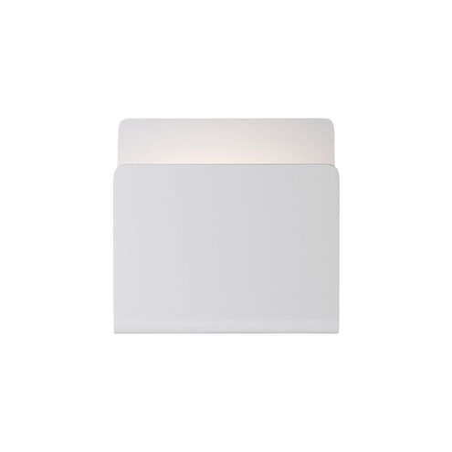 Fold LED 5 inch White ADA Wall Sconce Wall Light in 2700K