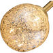 Catalyst LED 28 inch Aged Brass Chandelier Ceiling Light in 28in.