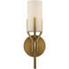 Firenze 1 Light Aged Brass Wall Sconce Wall Light