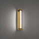 Iconix LED 20 inch Aged Brass Bath Vanity & Wall Light