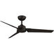 Roboto 52 inch Oil Rubbed Bronze Downrod Ceiling Fan
