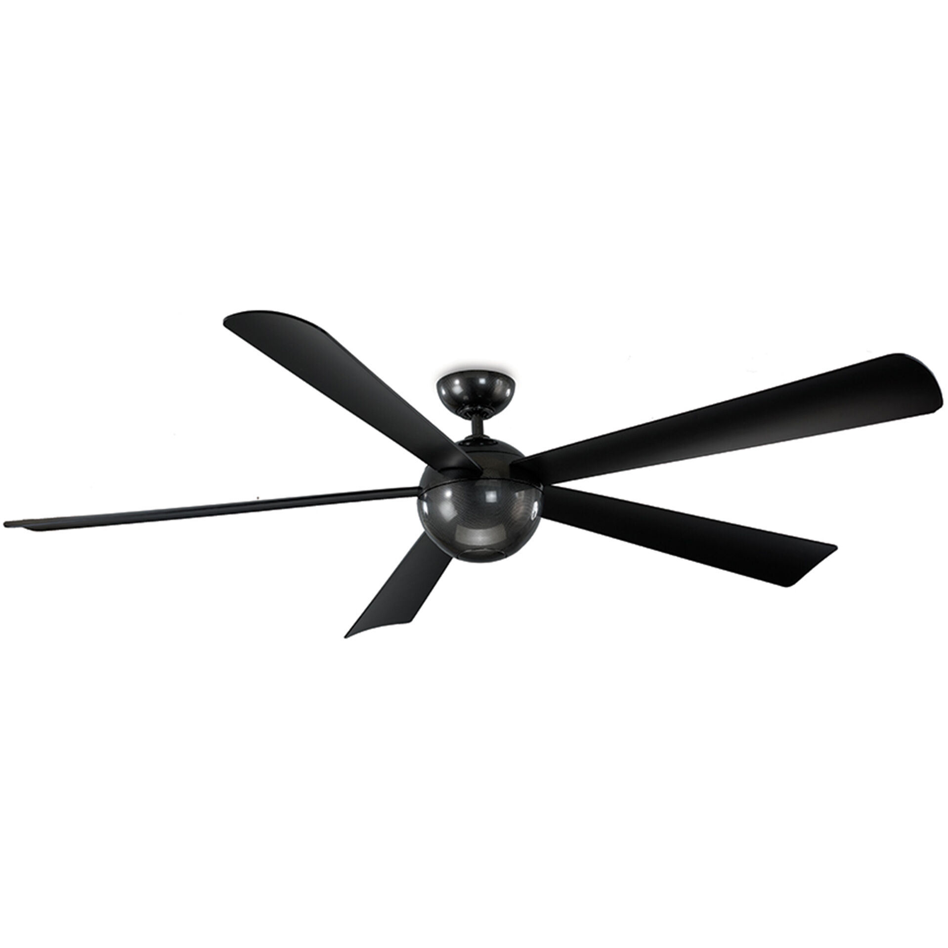 Orb 82 inch Carbon Fiber Ceiling Fan in 3500K