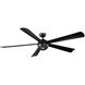 Orb 82 inch Carbon Fiber Ceiling Fan in 2700K