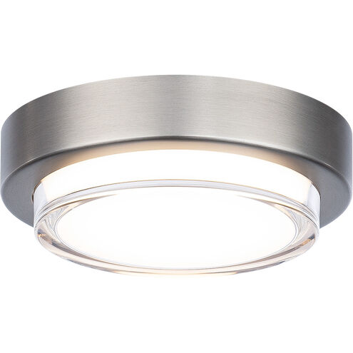 Kind LED 8 inch Brushed Nickel Flush Mount Ceiling Light in 2700K